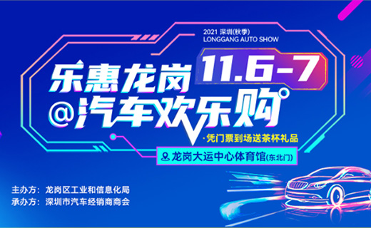  2021深圳秋季乐惠龙岗汽车展