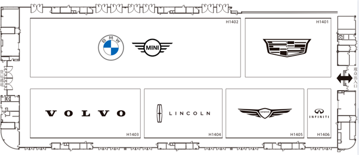 2023成都车展展位图正式公布  第10张