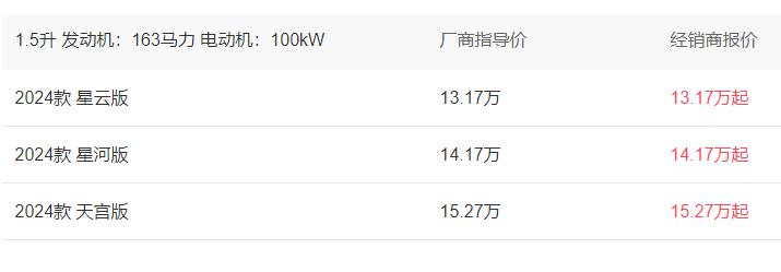 2024款星瑞L报价13.17-15.27万元，重新定义家用轿车的新标准  第5张